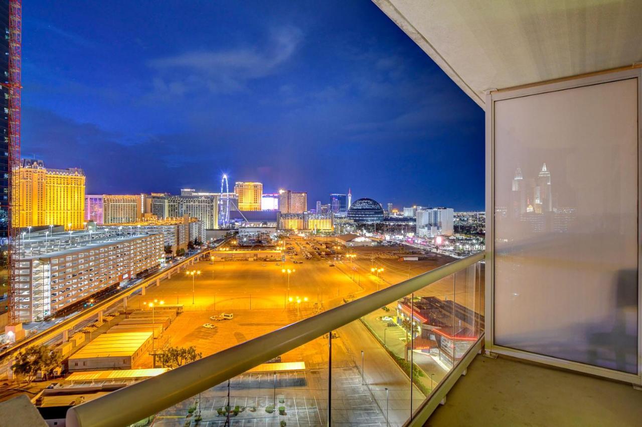 Msg Sphere View At Mgm Signature Studio Deluxe Las Vegas Exterior foto